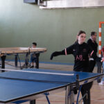 Tennis de table - concentration extrême sur ce coup droit qui devrait faire mal !