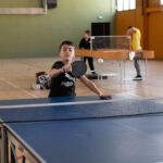 Tennis de table - Timéo ou la désinvolture du revers altier.